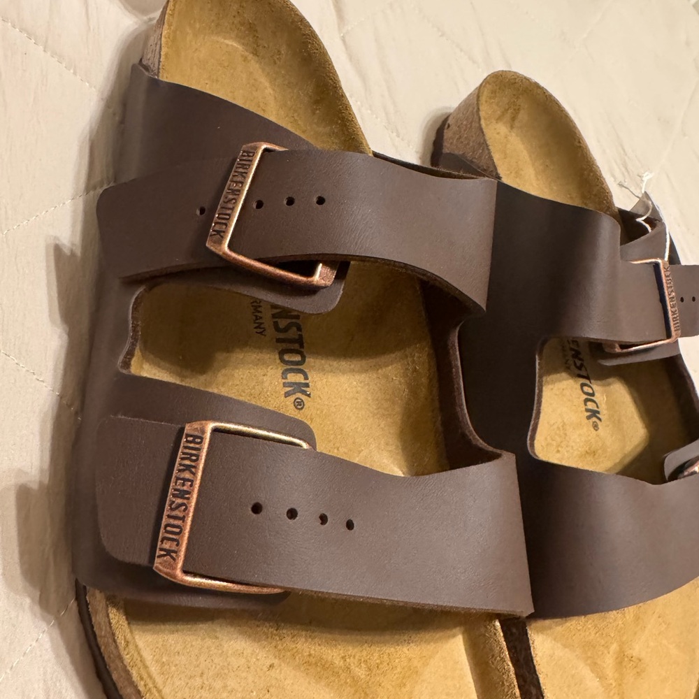 Birkenstock Men's Arizona Dark Brown Sandals